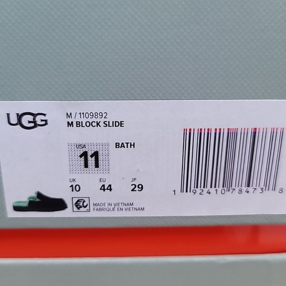 Ugg X Eckhaus Latta Block Slide Men Shoes - Picture 13 of 14
